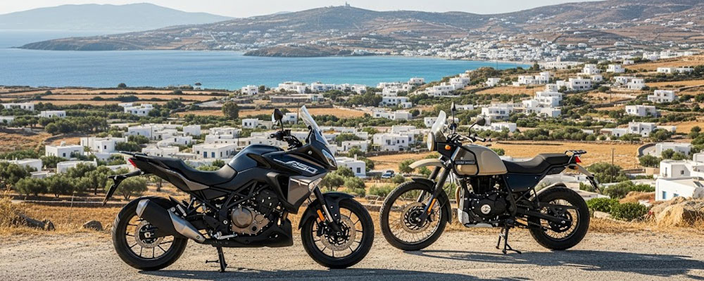 Ενοικίαση Μηχανής στην Πάρο