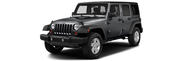 Location de Jeep Wrangler 2800cc Diesel à Paros