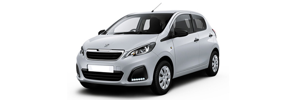 Peugeot 108 - Noleggio auto a Paros